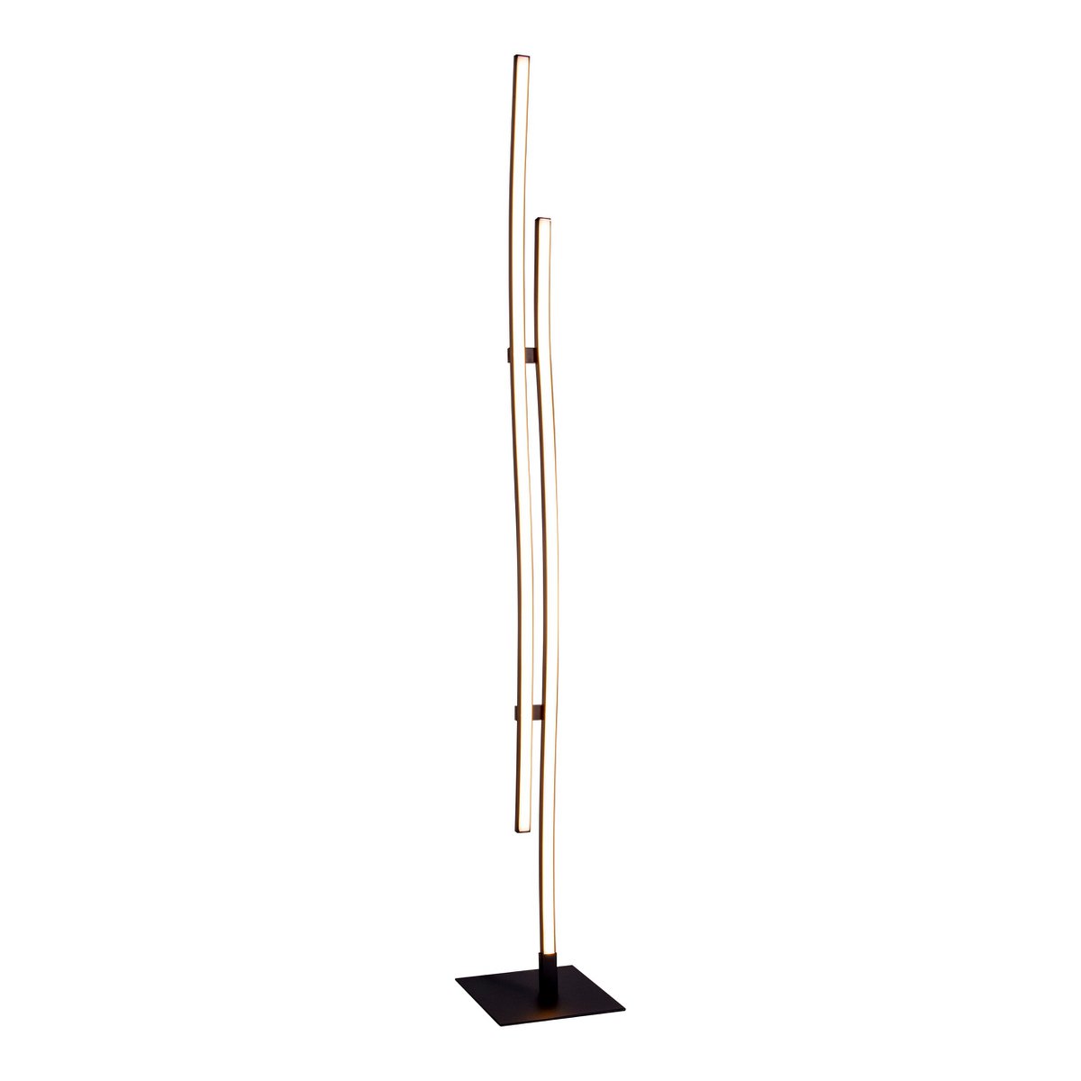 Näve Onda LED Vloerlamp - 130cm Zwart