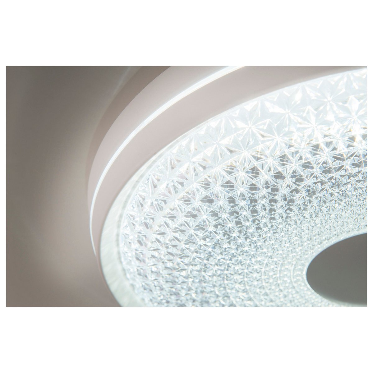 LED-plafondlamp Boise Ø 51cm dimbaar wit