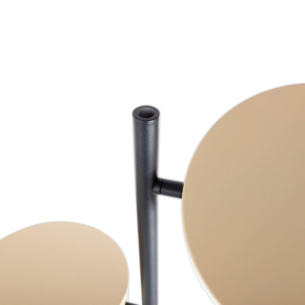 LED-vloerlamp Tessa Amandel 165cm