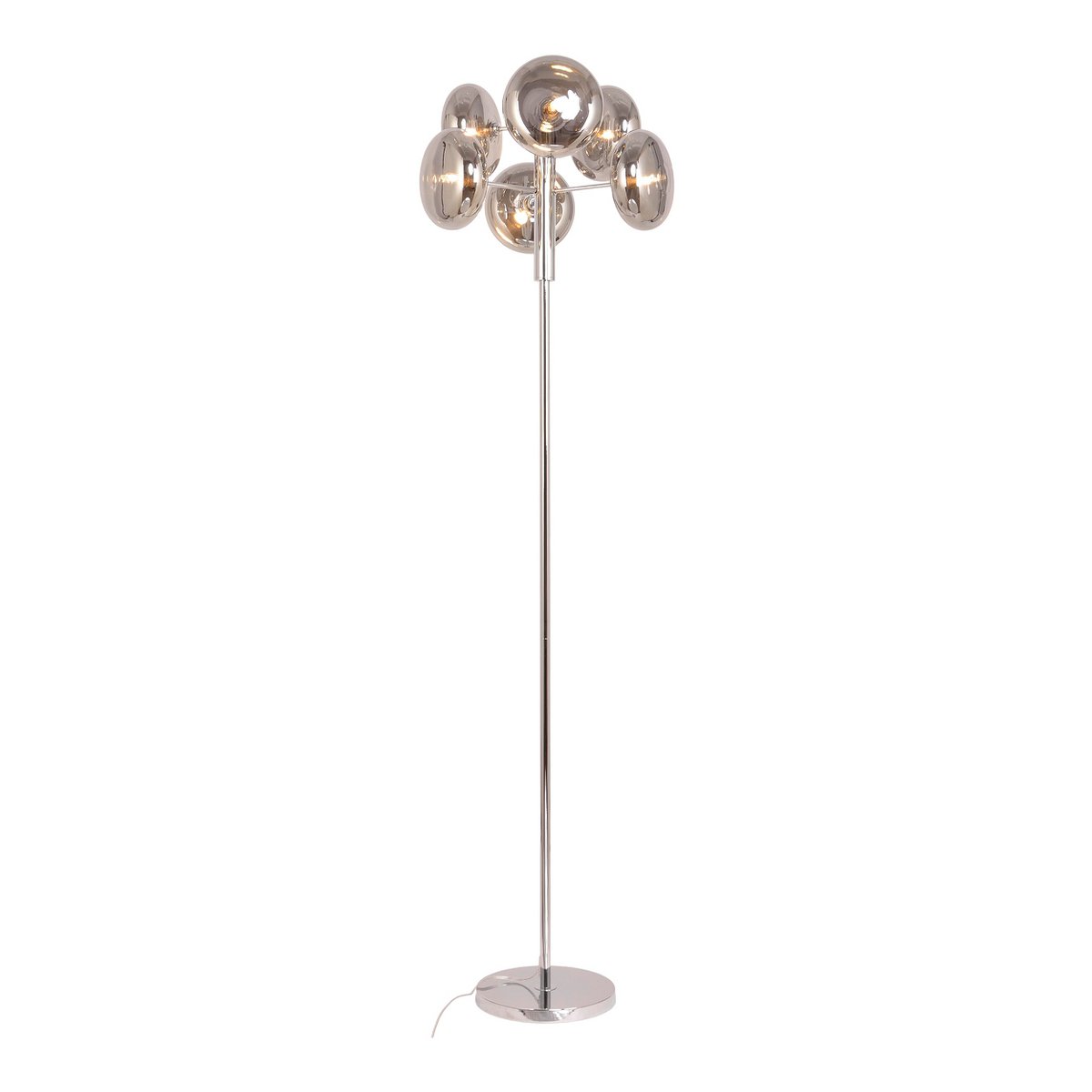 Näve Orion Staande Lamp - Rookglas 165cm