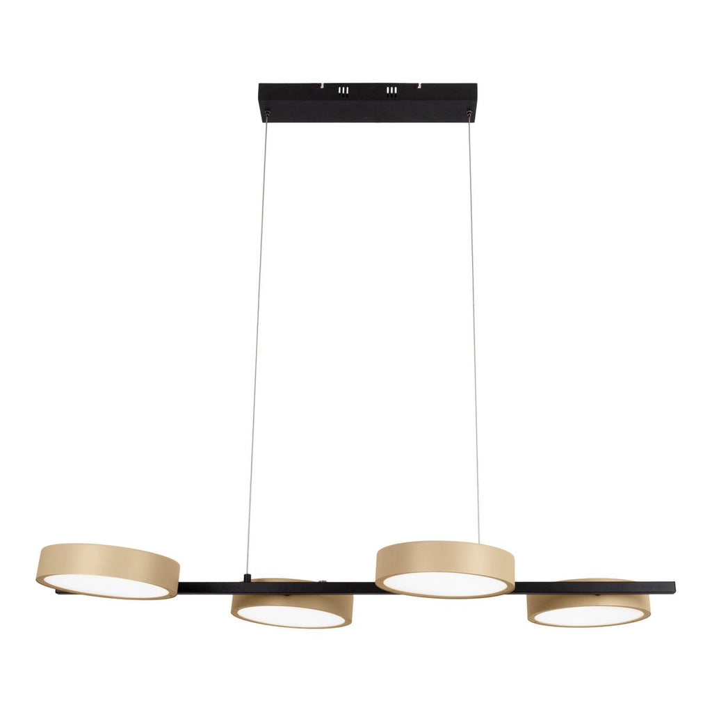 Led hanglamp Tessa amandel 150x110cm