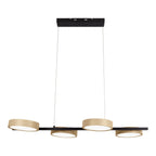 Led hanglamp Tessa amandel 150x110cm