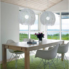 Näve Struwel Rattan Hanglamp Ø40cm Wit