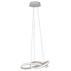Näve Odrive LED Hanglamp 56cm Zilver