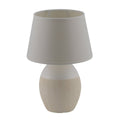 Näve Talia Keramische Tafellamp Beige 31cm
