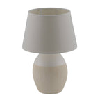 Näve Talia Keramische Tafellamp Beige 31cm