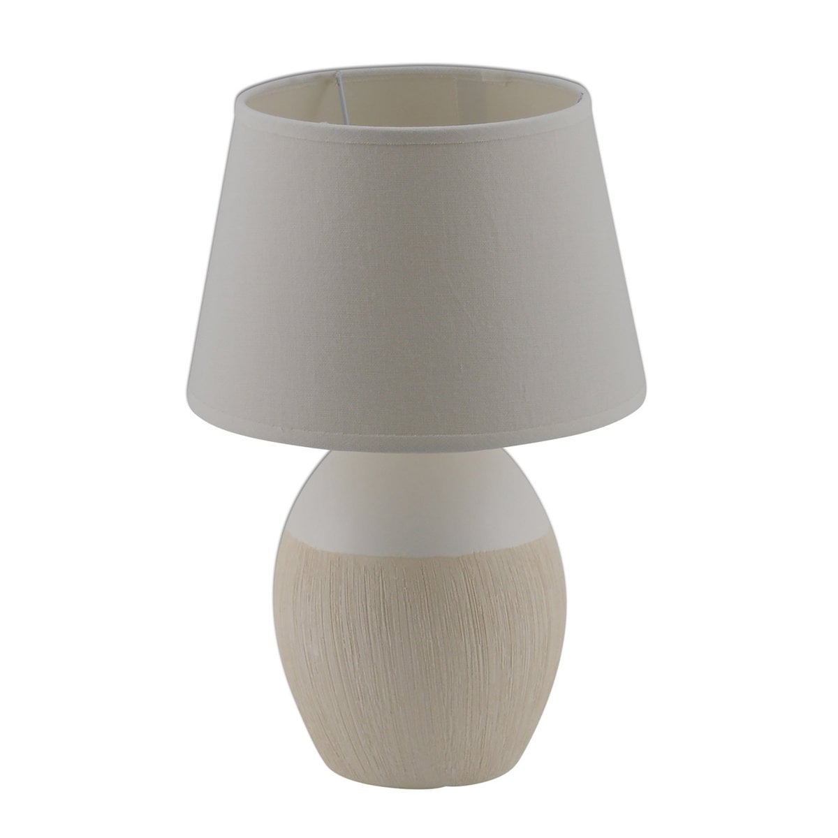 Näve Talia Keramische Tafellamp Beige 31cm