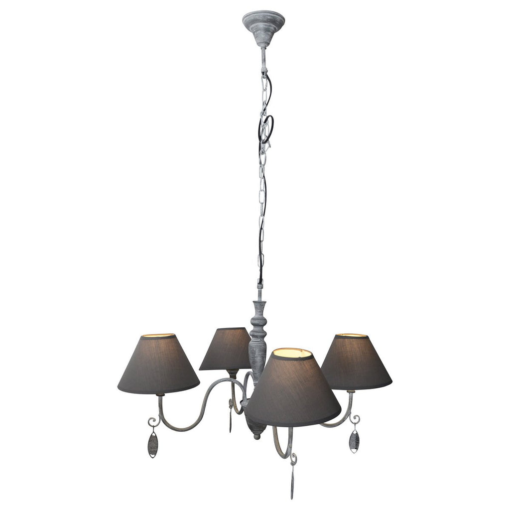 Näve Castellum Hängeleuchte Zwart 55cm