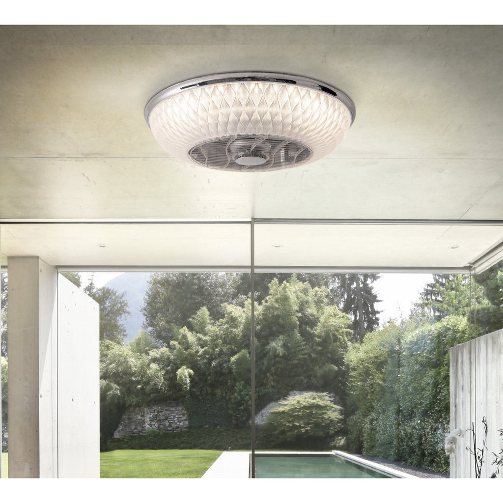 Näve Viento LED Plafondlamp met Ventilator 55cm