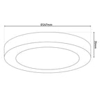 Näve Complex LED Opbouwlamp 24,6cm Wit