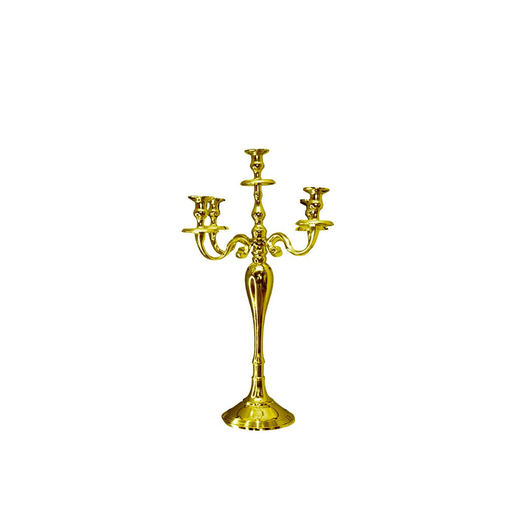Gouden Lichten 60 cm Kandelaar - Aulica, Metalen Design