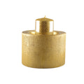 Kandelaar Metaal Goud - 16.5x16.5x11.5cm