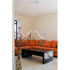 Näve Loop Line LED Hanglamp - Zwart 72cm
