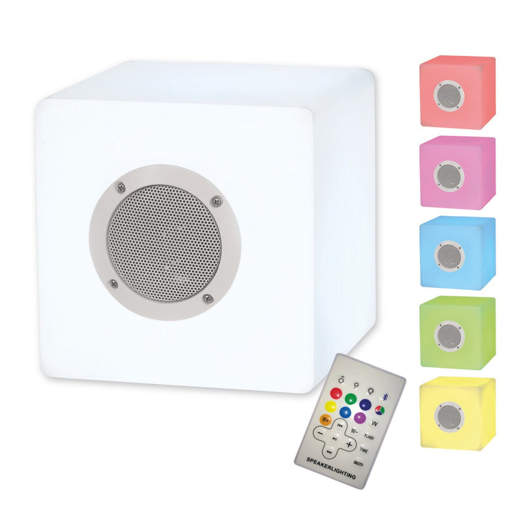 Näve Cube Bluetooth Speaker - LED 20cm