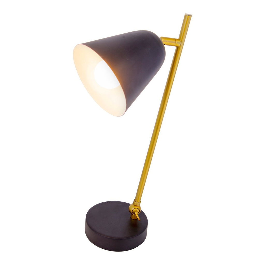 Näve Triton Tafellamp - Zwart 42,5cm E14