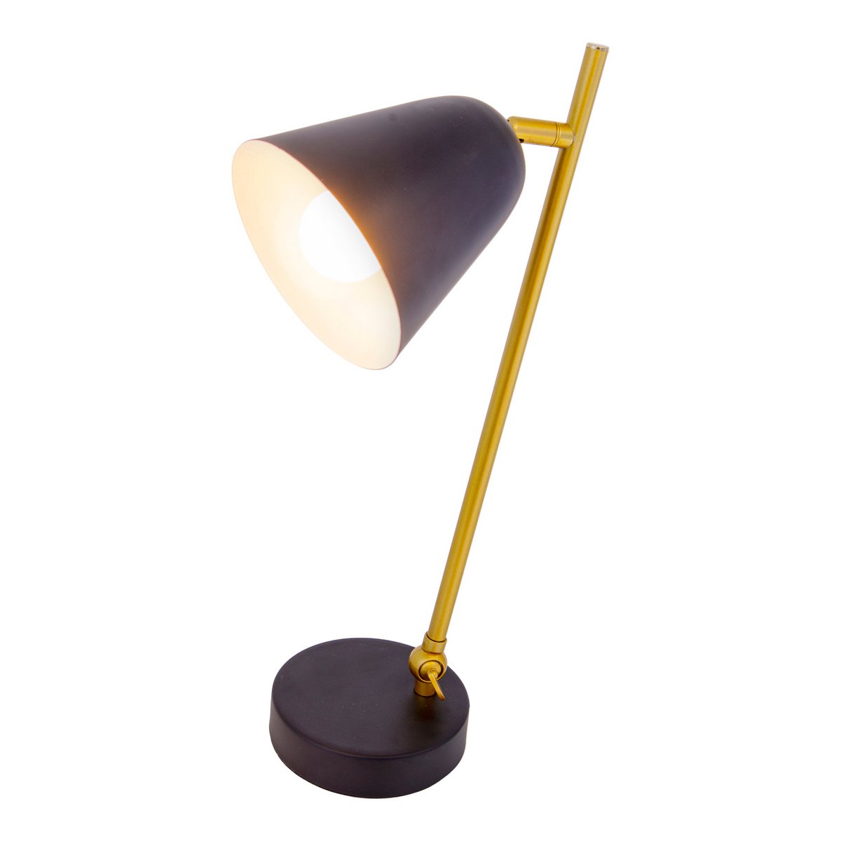 Näve Triton Tafellamp - Zwart 42,5cm E14