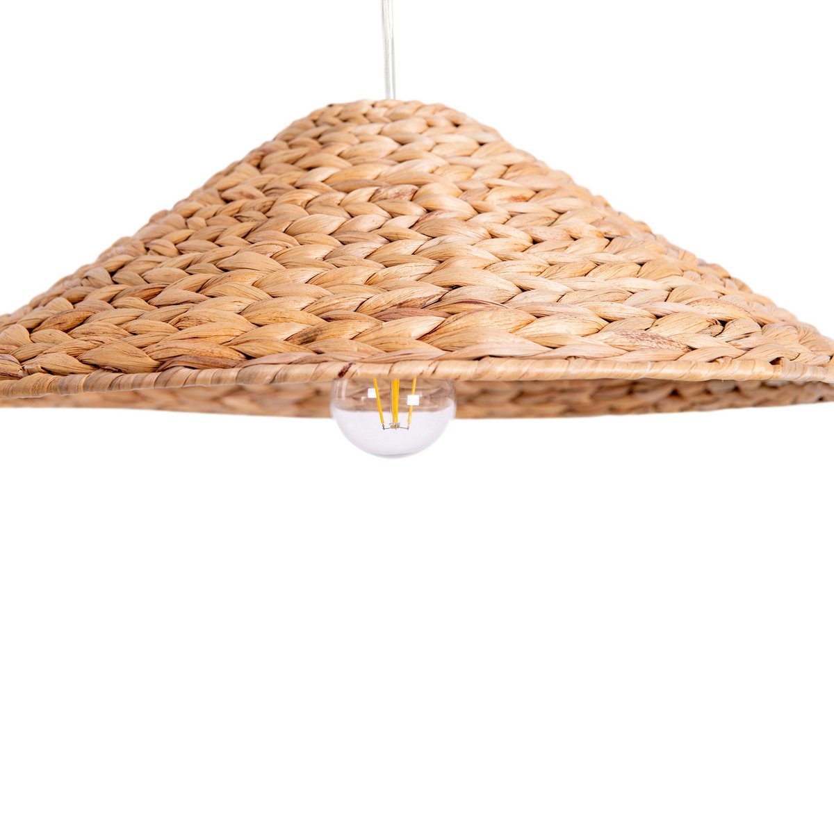 Näve Korb Hängeleuchte 45cm Rattan