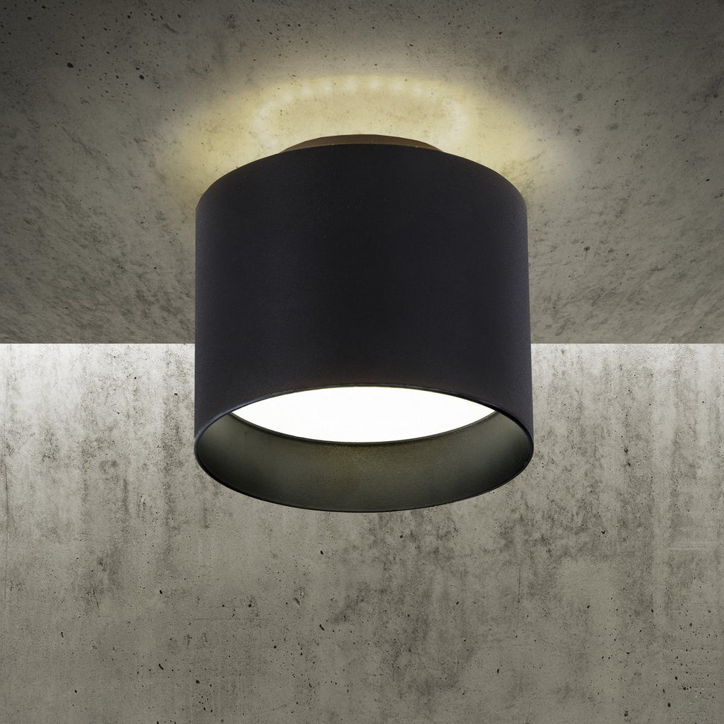 LED Spot Trios Ø10cm Zwart Metaal