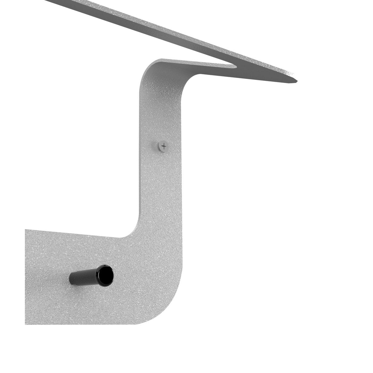 Gorillz Linea Wandkapstok - Wit, 10 Haken, Metalen, Opbergruimte