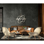 Näve Cosmos LED Hanglamp Chroom Ø60cm