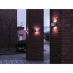 LED Buitenmuurlamp Alvena - Warm Wit 15x6.5cm