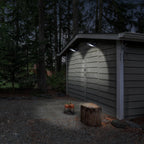 2 Set LED LED Solar Outer Wall Lamp "Pepe", voor buiten, wandlamp - Plastic in zwart, met geïntegreerde LED - wandlampen buiten