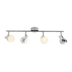 Näve Chromey LED Plafondlamp 58cm Warm