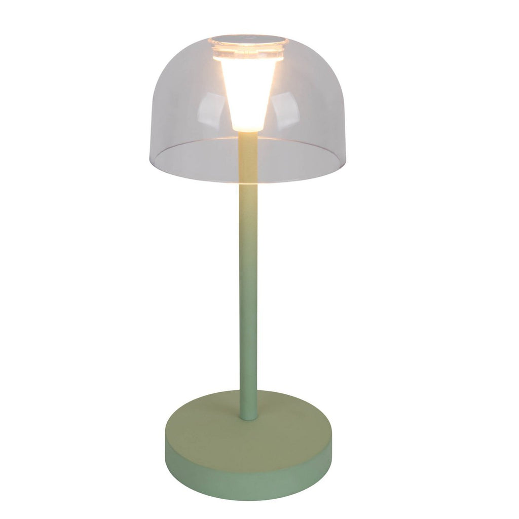 Gomba LED-Batterijtafellamp Set - Mint 18,5cm