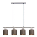Näve Maron 4-Light Pendant Lamp - Brown 72cm