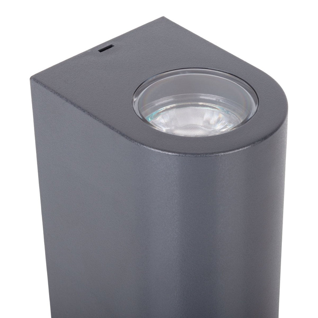 Näve Alecto Buiten Wandlamp - Zwart 15,5cm