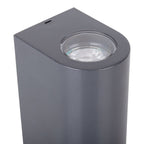 Näve Alecto Buiten Wandlamp - Zwart 15,5cm