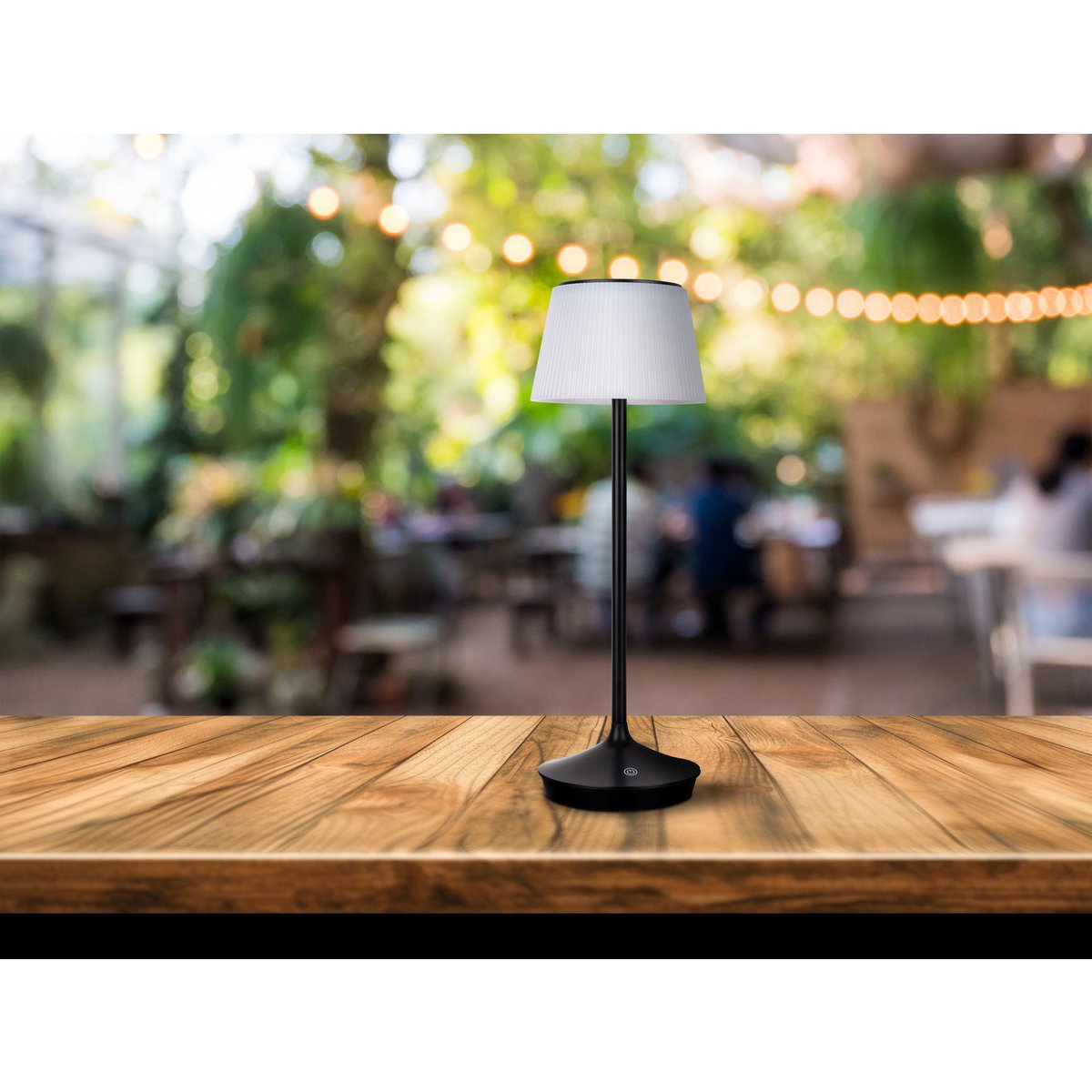 Näve Emmi LED Tafellamp - 38cm Zwart