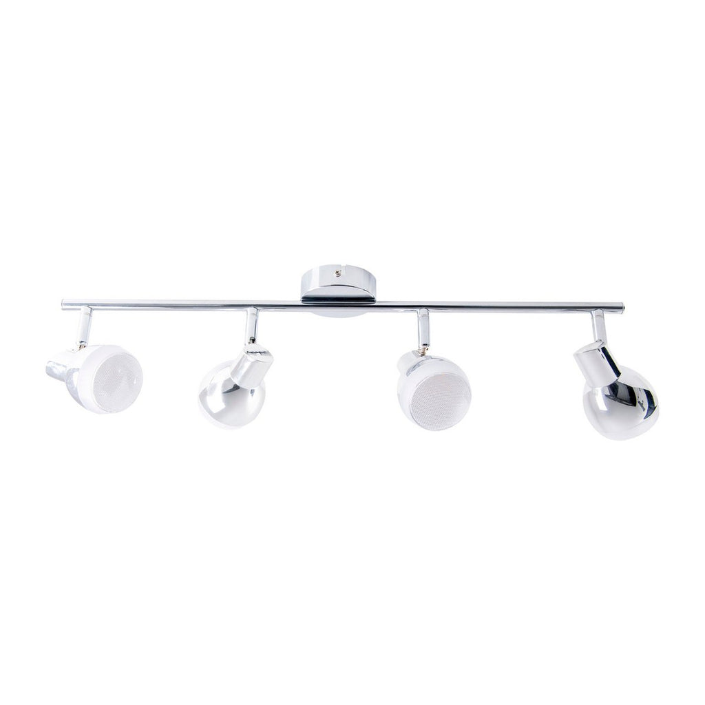 Näve Chromey LED Plafondlamp 58cm Warm