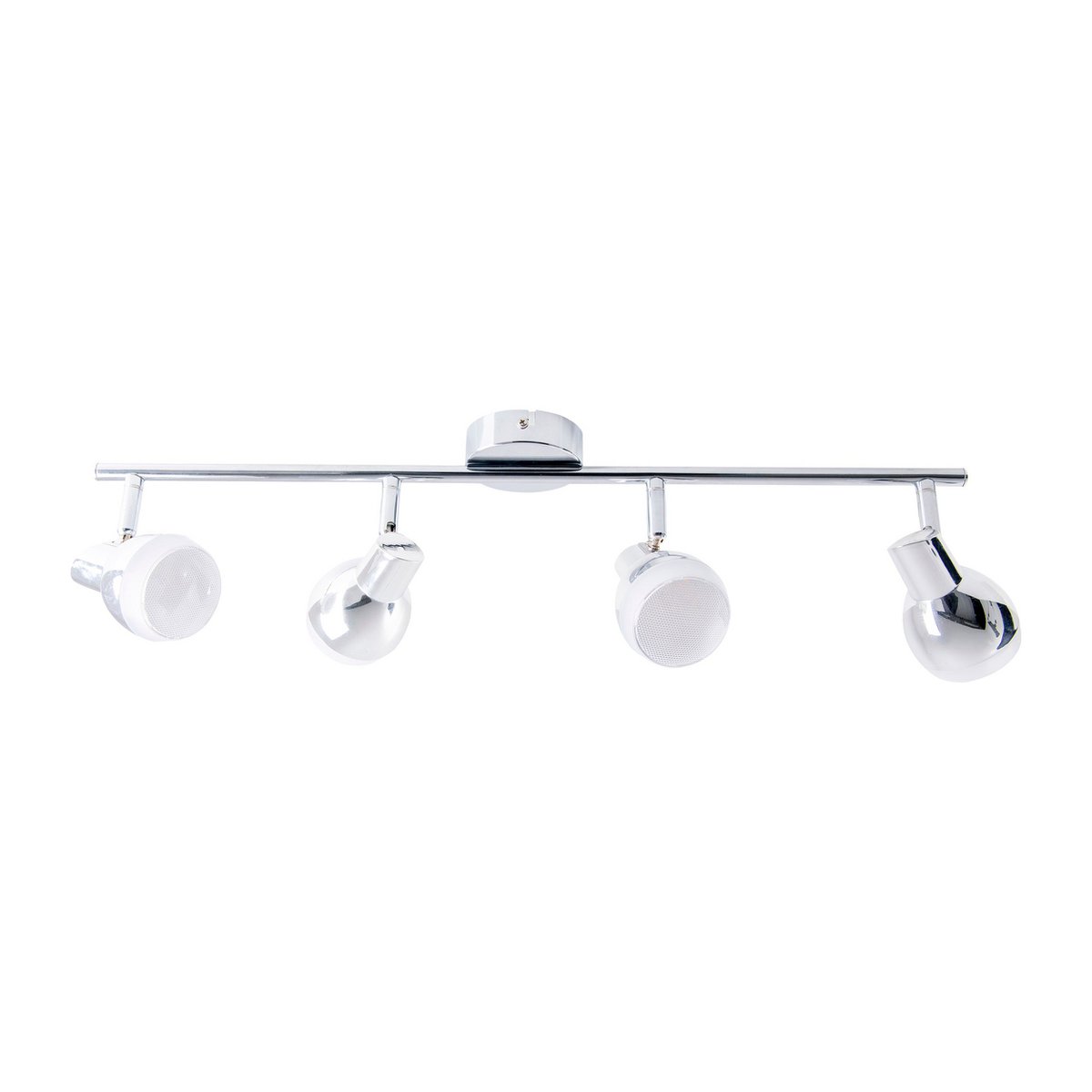 Näve Chromey LED Plafondlamp 58cm Warm