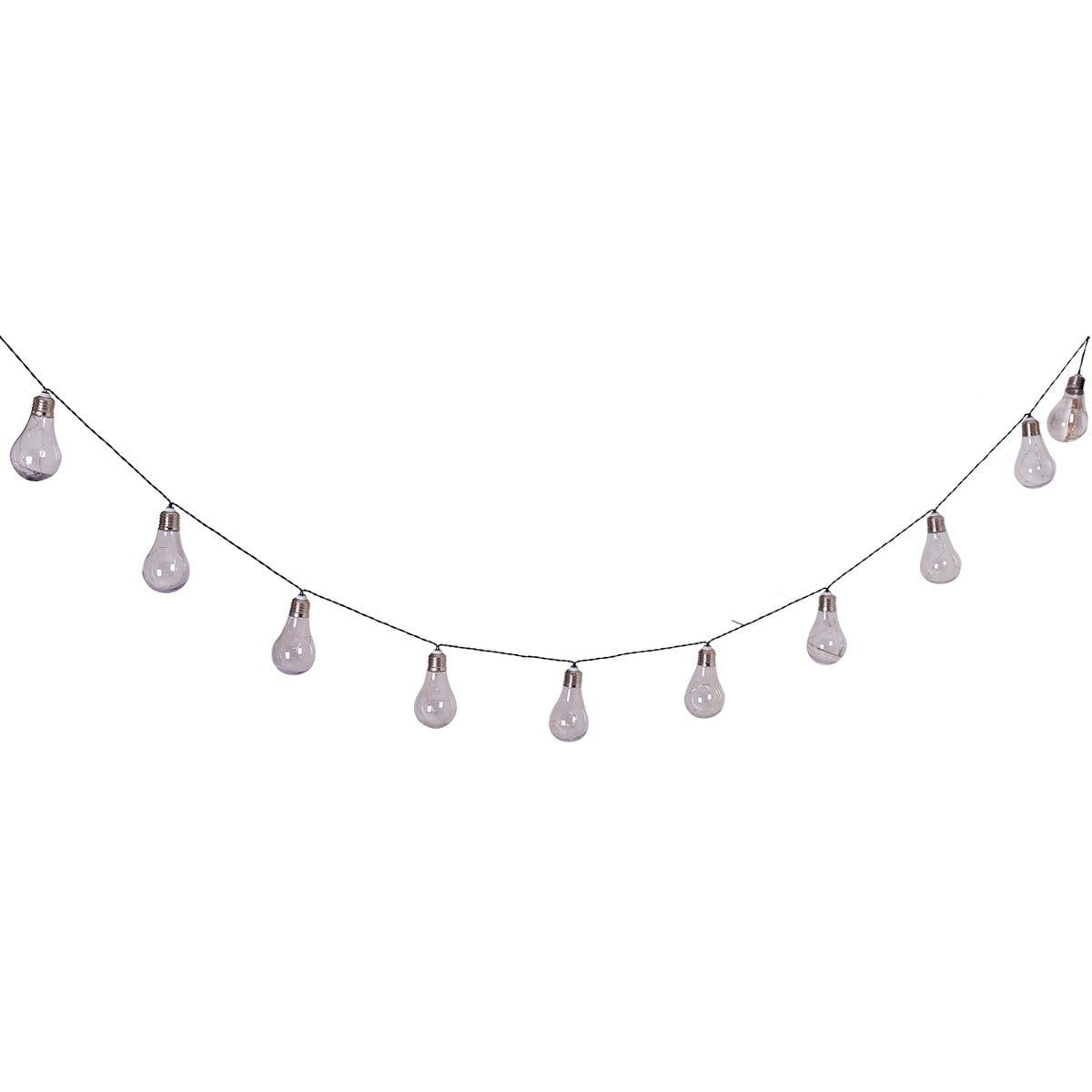 Näve LED Zonneketen - Transparant 300cm