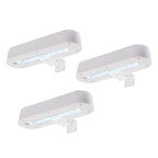 LED Solar Tuinlamp Näve Set 3-delig Wit