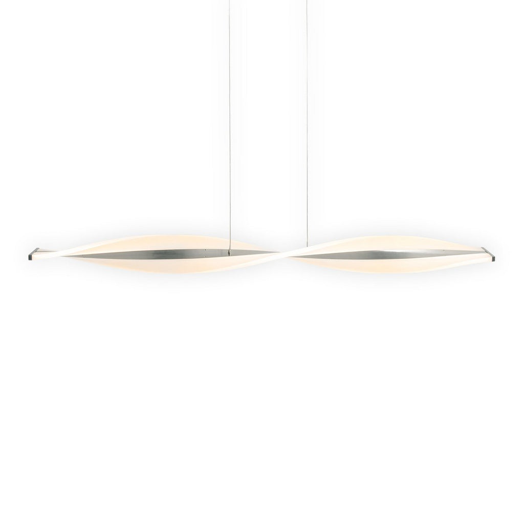 Näve Nina LED Hanglamp - Zilver 115cm