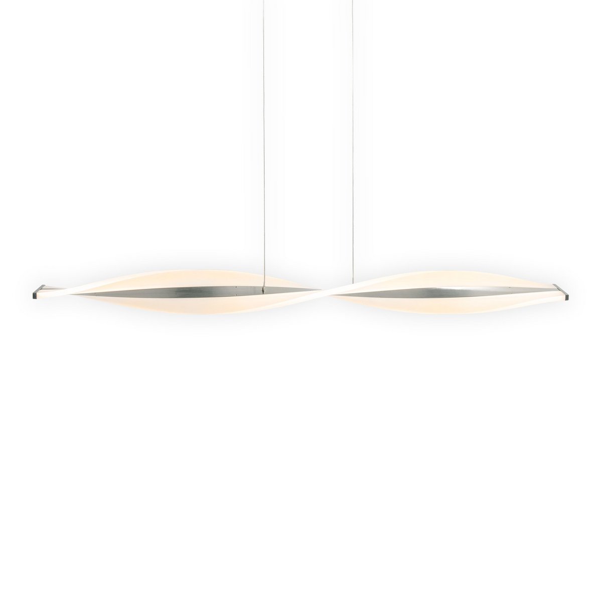 Näve Nina LED Hanglamp - Zilver 115cm