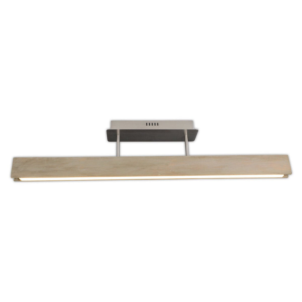 Näve LED Plafondlamp Recht 97,5cm - Metaal Hout