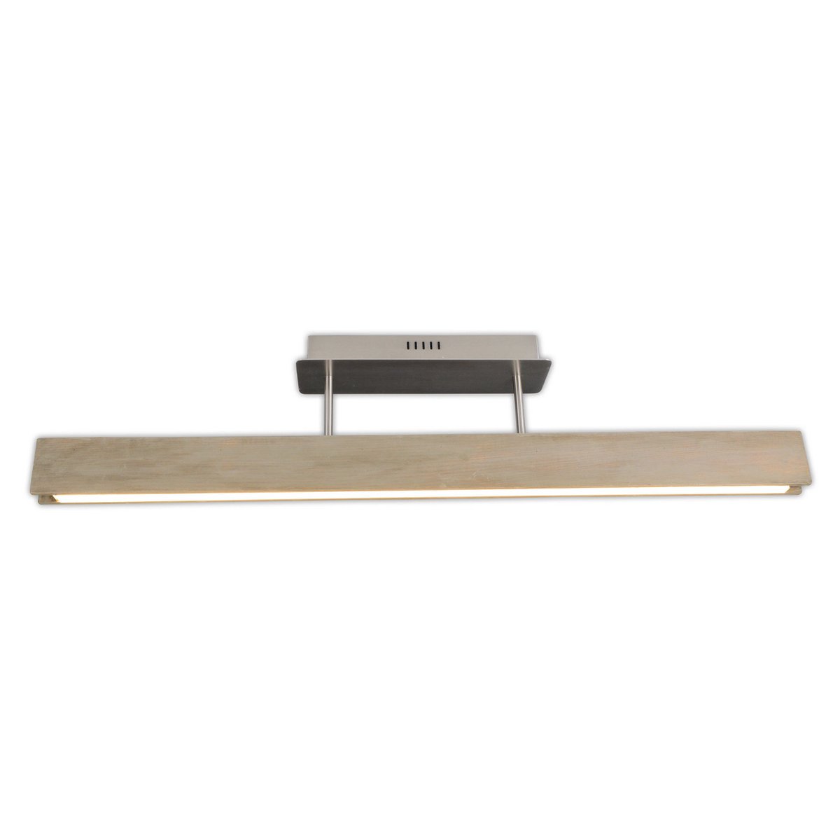 Näve LED Plafondlamp Recht 97,5cm - Metaal Hout