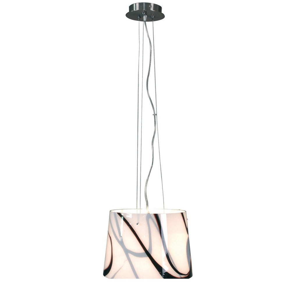 Näve Mengsel Hanglamp - Wit 29cm E27