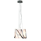 Näve Mengsel Hanglamp - Wit 29cm E27