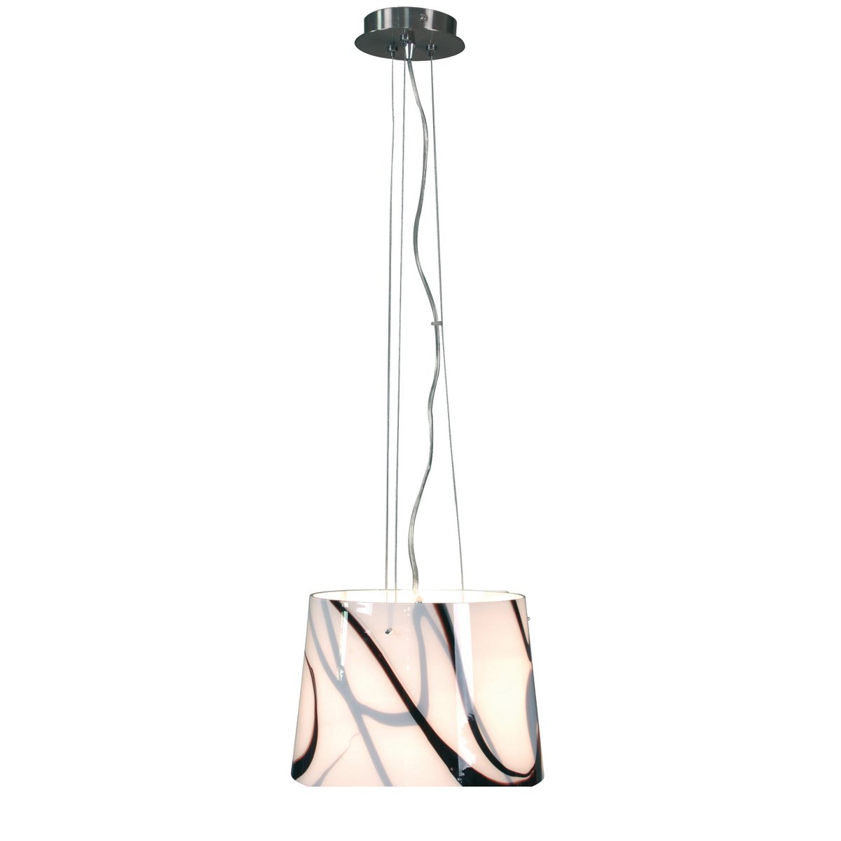 Näve Mengsel Hanglamp - Wit 29cm E27
