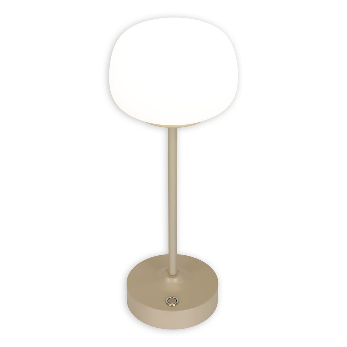 Näve Pina LED Tafellamp 30cm Beige Wit