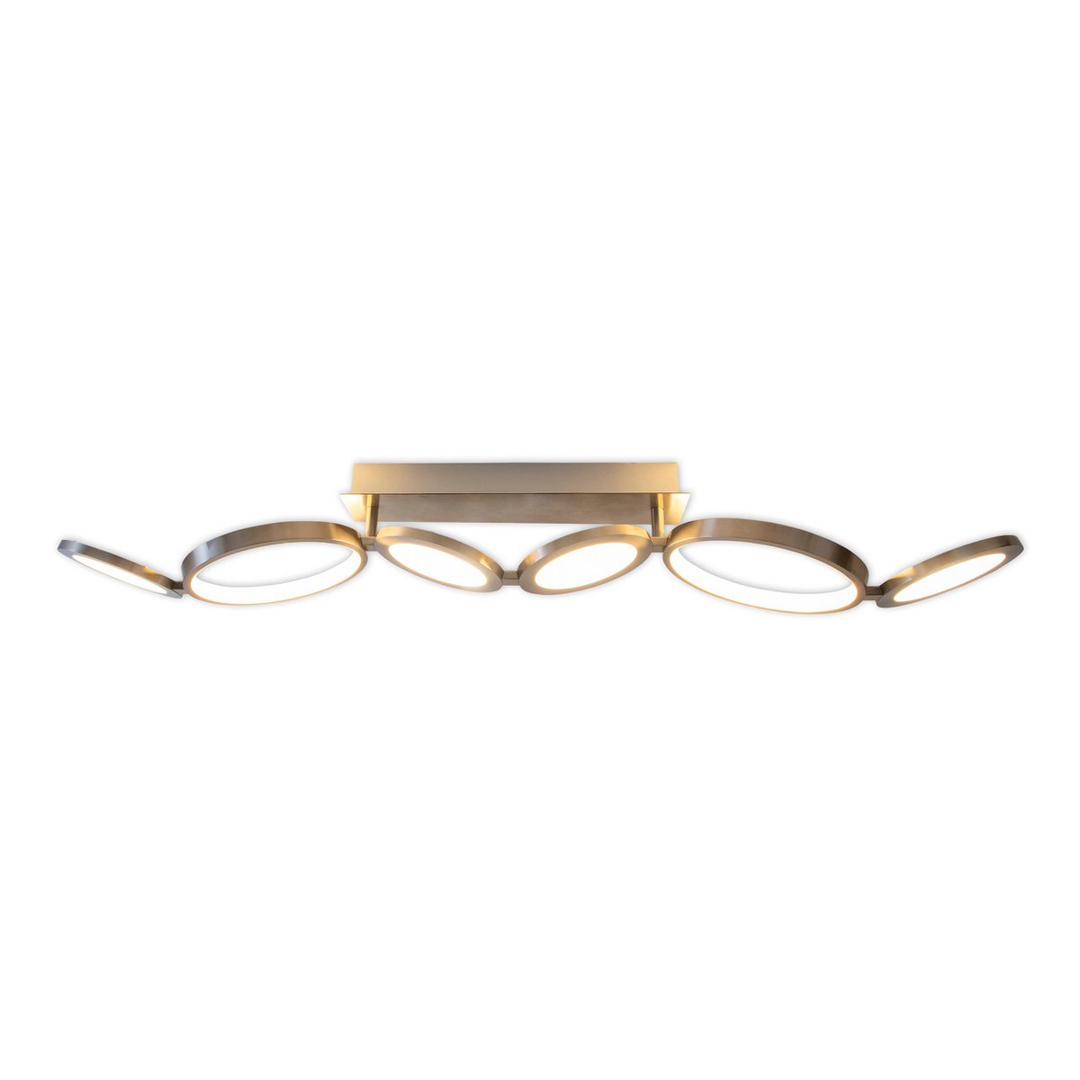 LED Plafondlamp Stelari 100cm - Wit Metaal