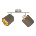 Näve Maron Muur-/Plafondlamp - Bruin 46cm