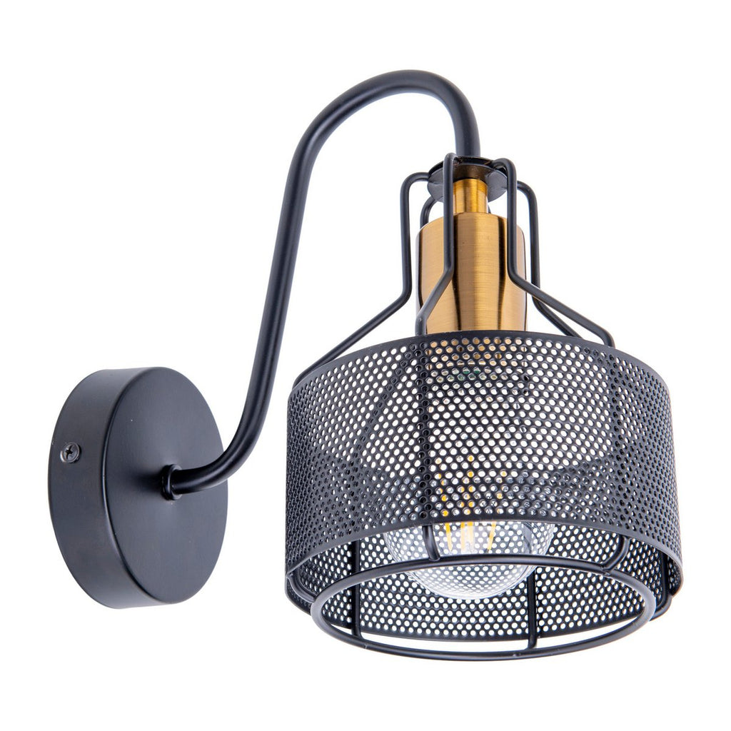 Näve Foro Wall Lamp - Black Metal E27