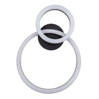 Näve Circulo LED Plafondlicht - Zwart 53cm