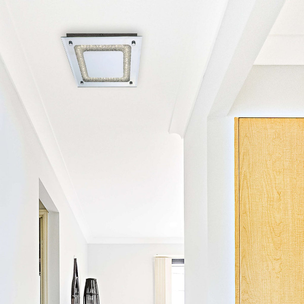 LED plafondlamp Thun Näve 24cm - Zilver