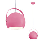 Hanger lamp Colorado roze Ø 25cm metaal E27